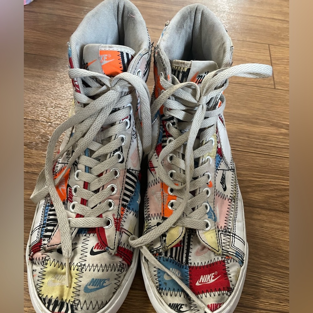 Size 10 - Nike Blazer Mid Patchwork - Picture 3 of 6